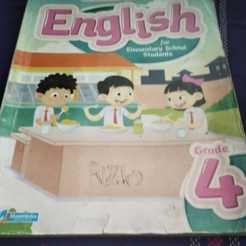 Buku English for elementary students 4 SD revisi masmedia