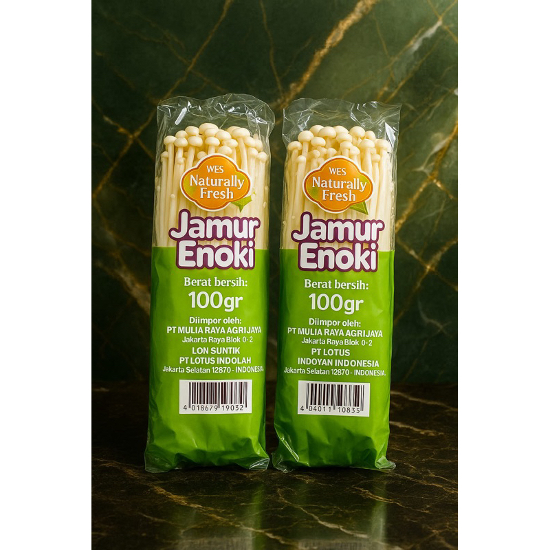 

Jamur enoki/pack 100gr