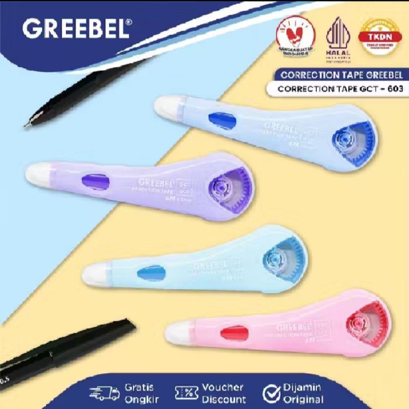 

GREEBEL CORRECTION TAPE GCT-603
