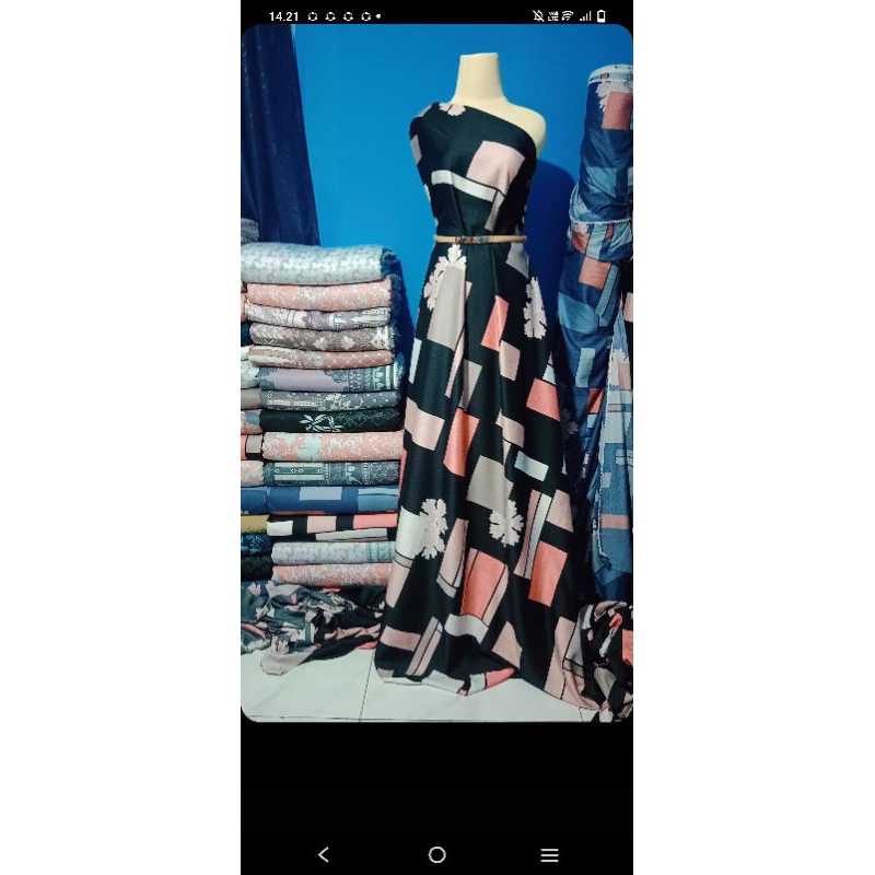 kain maxmara lux meteran