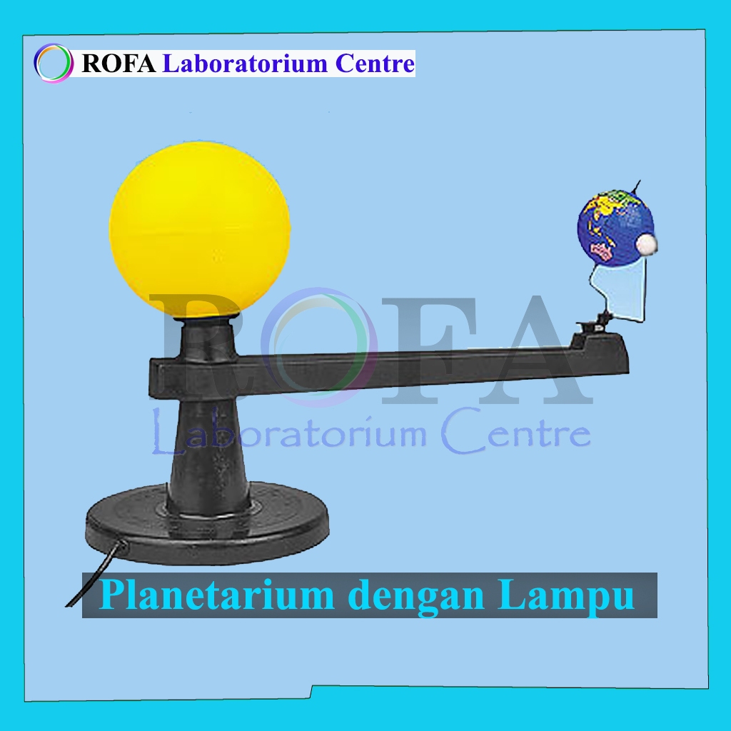 Planetarium / Model Matahari Bumi Bulan / Model Gerhana / Model Rotasi - Chemicals Solution