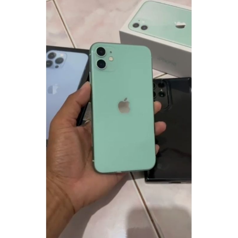 IPHONE 11 128 GB BEACUKAI DUAL SIM