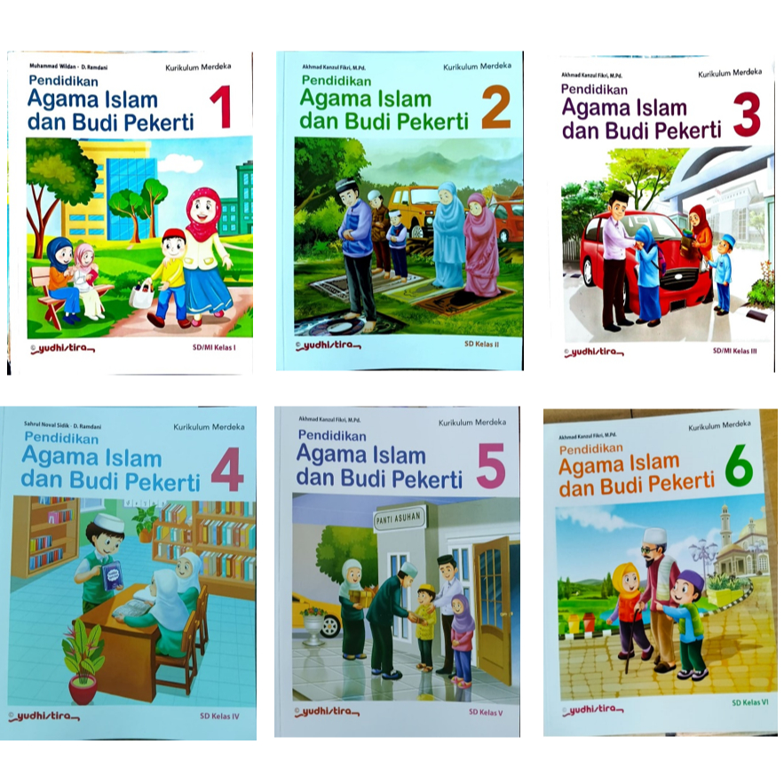 AGAMA ISLAM DAN BUDI PEKERTI KELAS 1-6 PENERBIT YUDHISTIRA