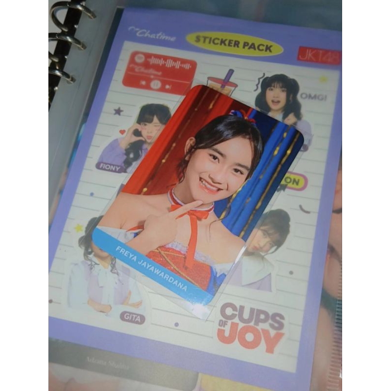 PHOTOCARD FREYA CIRCUS OFFICIAL JKT48