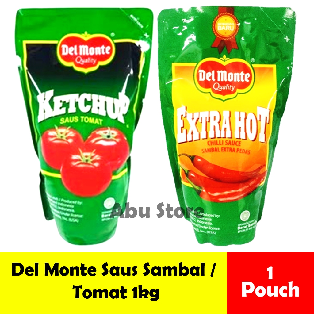 

Delmonte Saos Sambal dan Tomat Kemasan Pouch 1kg