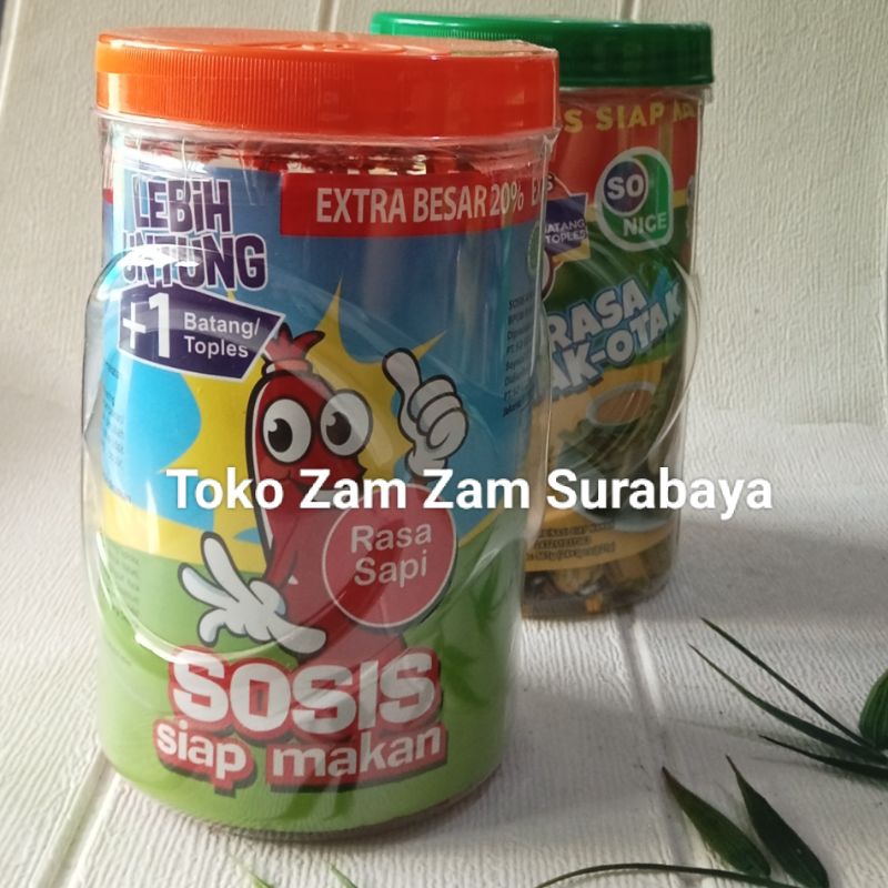 

SO NICE. SOSIS SIAP MAKAN