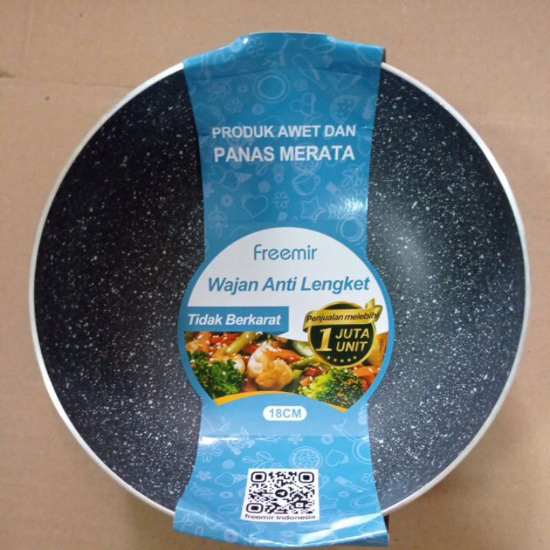 wajan frypan freemir 18cm anti lengket