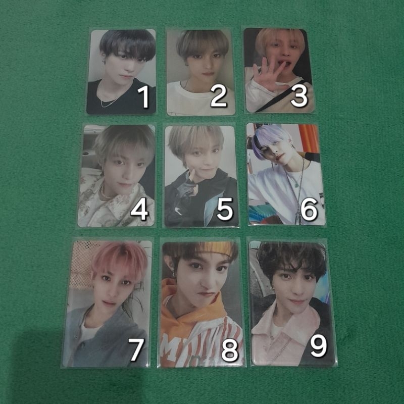 PHOTOCARD YANGYANG WAYV NCT U 2020 2021 KIHNO PAST, PAST PHOTOBOOK, KICKBACK OWHAT, DEPARTURE PB, UN