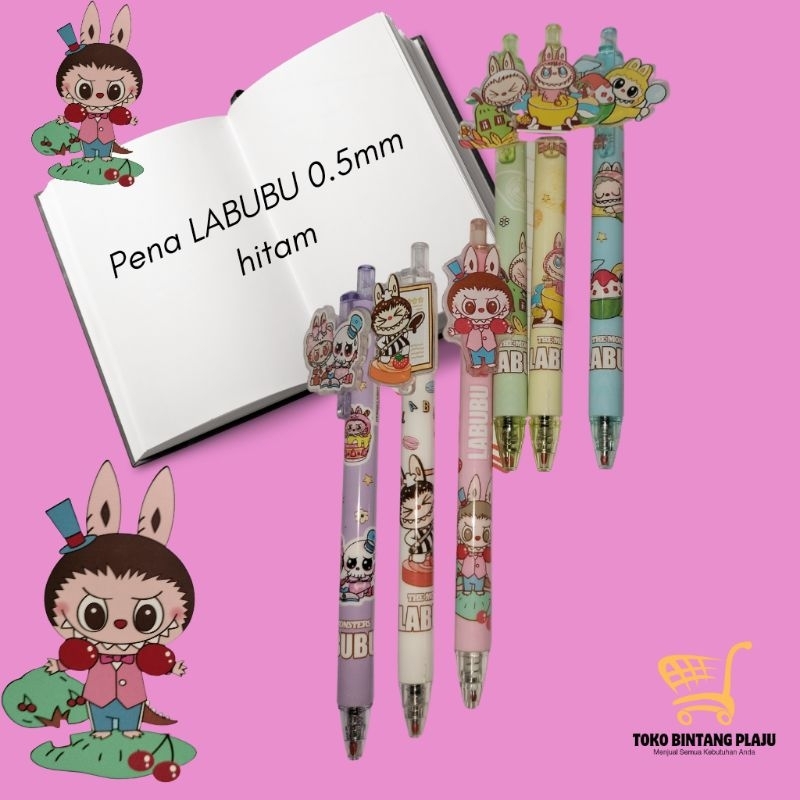 

PENA GEL LA-BUBU 0,5MM 6PCS