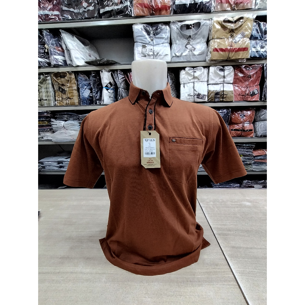 LGS - Kaos krah casual original POLOS Pria Baju Polo