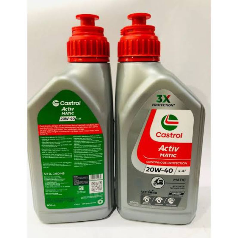 Oli Castrol Activ 20W40 0,8L