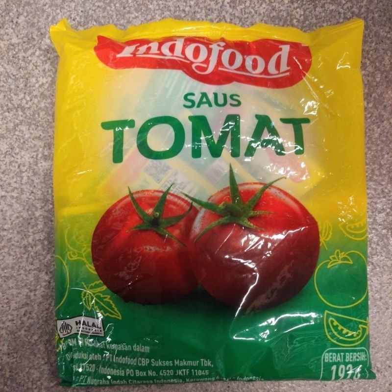 

INDOFOOD SAUS TOMAT (24sachet x 8gr) 192gr