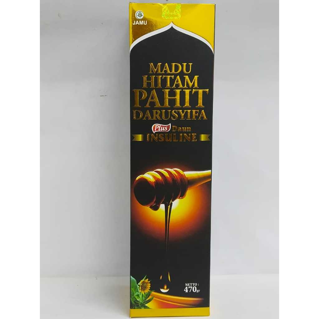 

DARUSYIFA MADU HITAM PAHIT PLUS DAUN INSULINE 470G