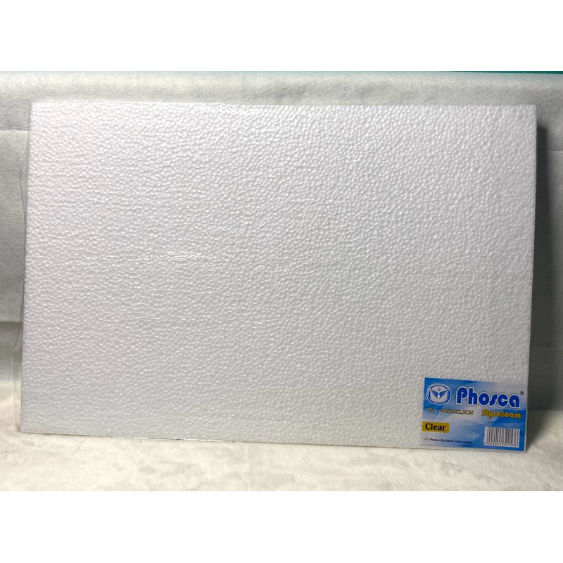 

Styrofoam Polos/Styrofoam Putih/Styrofoam Clear 40cmX60cmX1,5cm