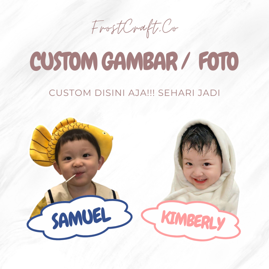 

Sticker Nama Anak / Label Nama Waterproof Single Premium