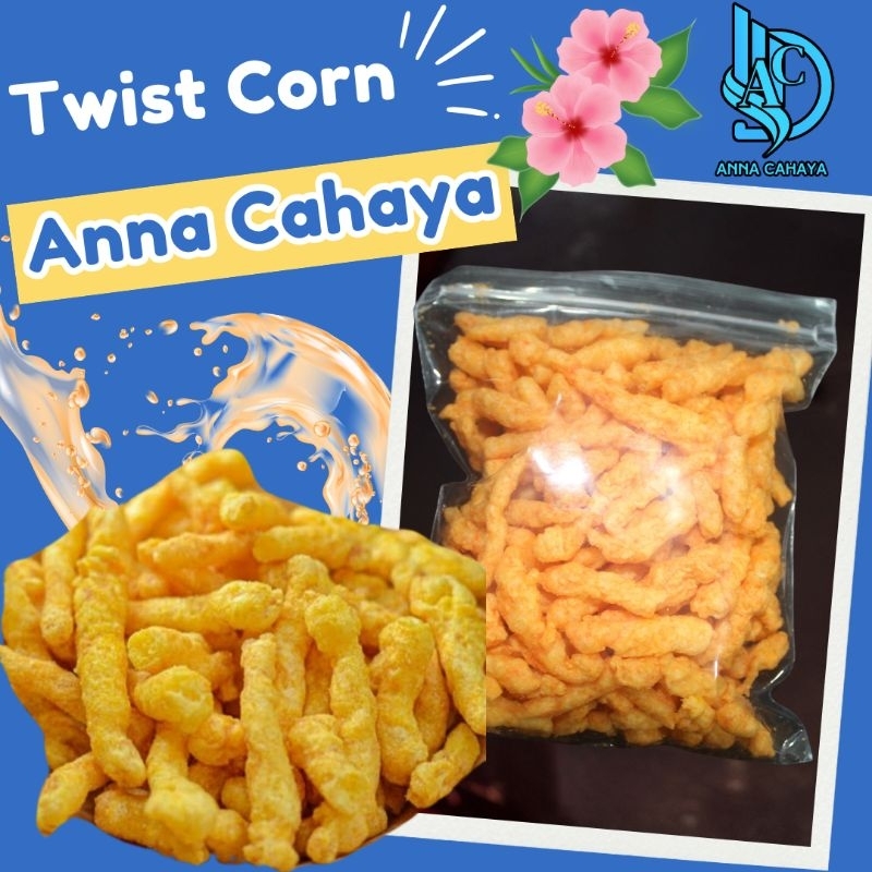 

Twist Corn Keju Manis Asin Gurih – Snack kering - Camilan Jagung - Jagung krispi - kue kering - kue lebaran - Camila lebaran