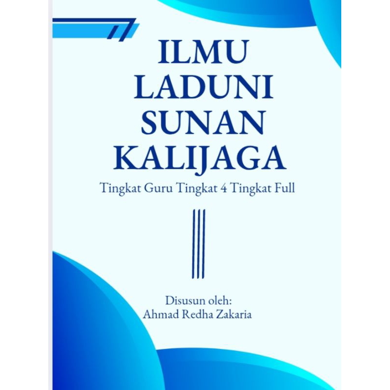 Ilmu Laduni Sunan Kalijaga Tingkat Guru 4