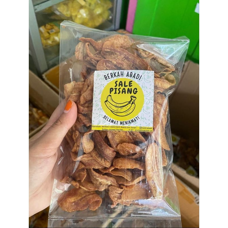 

Ceriping Sale Pisang Manis Kriuk dan Renyah/ Keripik Pisang Sale Manis