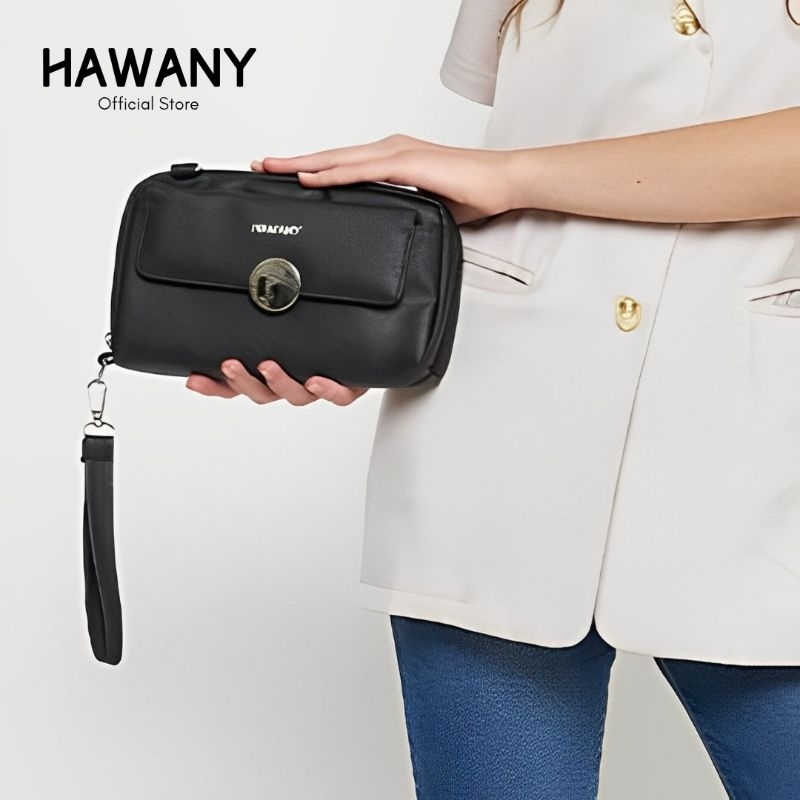 HAWANY - Dompet Besar Tas Selempang Wanita Cella