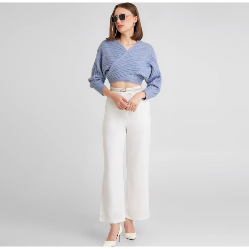 LOOK BOUTIQUE STORE CROP KNIT
