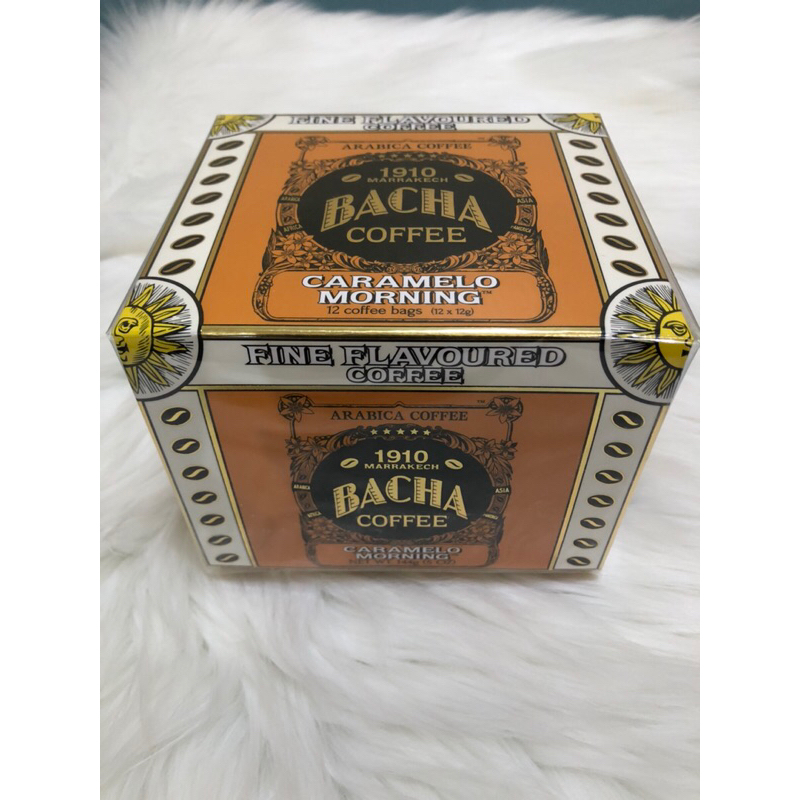 

Caramelo Morning Bacha Coffee Gift Box Kopi Bubuk Arabica Arabika