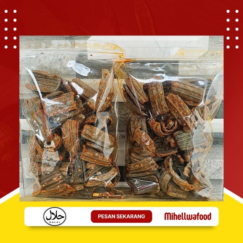 

Kerupuk seblak jengkol genteng 250 gram