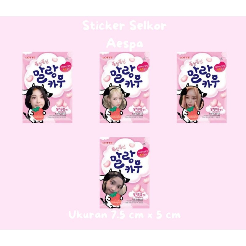 

Sticker Cemilan || Pink ver || Freebies Selkor