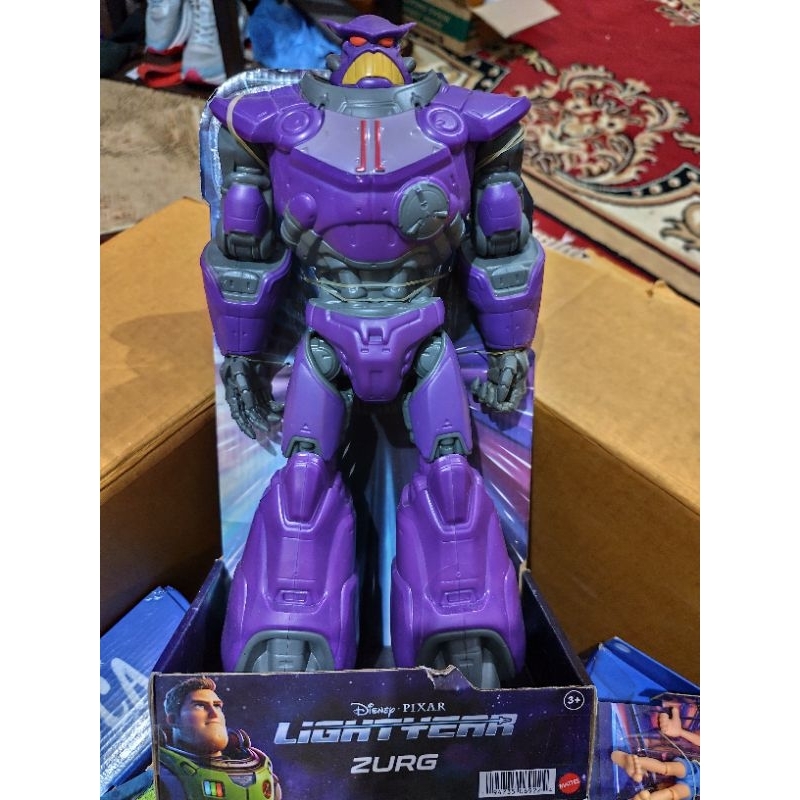 mattel lightyear, zurg