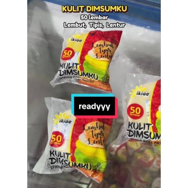 

Kulit Dimsumku Isi 50 Lembar/ Kulit Dimsum Siap Pakai