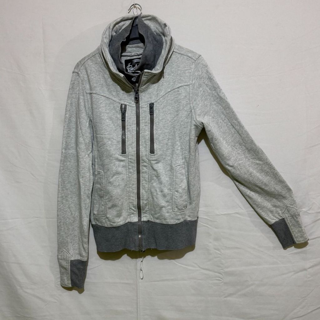 Buckaroo Jeans x If Six Was Nine × Le Grande Bleu (L.G.B.) Vintage Y2k Hoodie Zipper