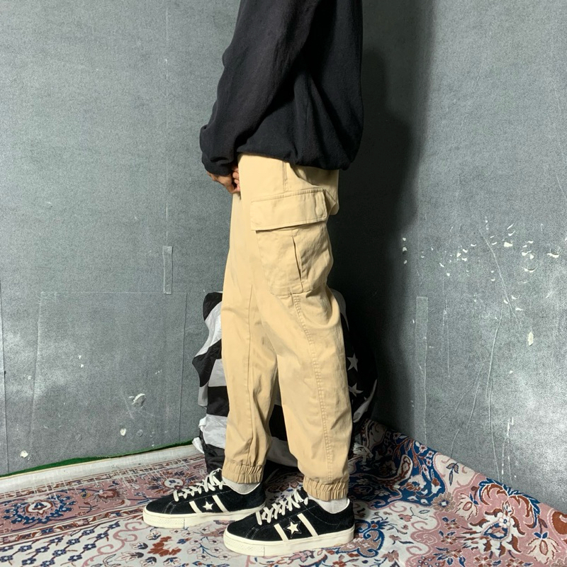 CARGO PANTS SPAO JOGGER FIT SECOND ORIGINAL