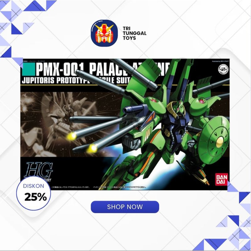 HG 1/144 Jupitoris Palace Athene Mobile Suit Gundam Bandai