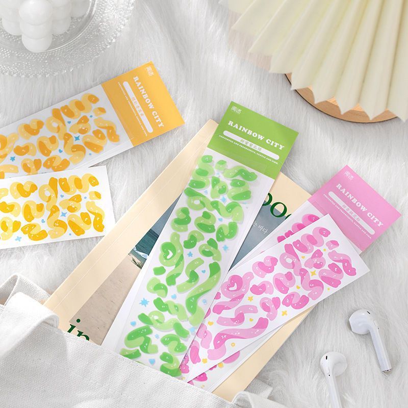 

2PCs STIKER DECO CONFETTI KISS CUT | MIN BELANJA 10RIBU