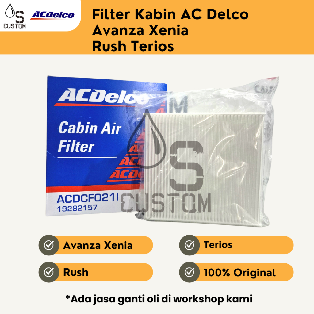 Filter Kabin Avanza Xenia Rush Terios Filter AC AC Delco 19282157
