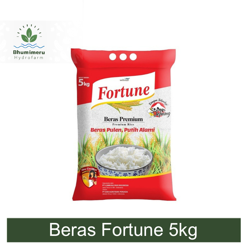 Beras Fortune 5 kg, fortune Beras Premium