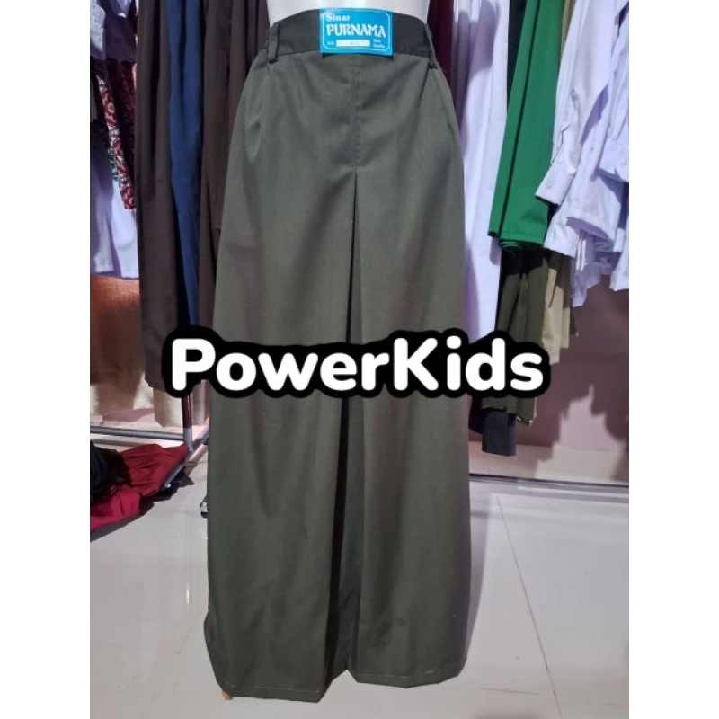 Seragam Rok span Ijo Army