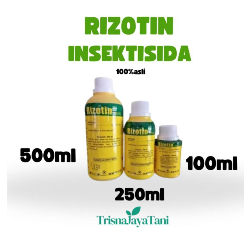 RIZOTIN INSEKTISIDA 100Ml, 250ML, 500ML