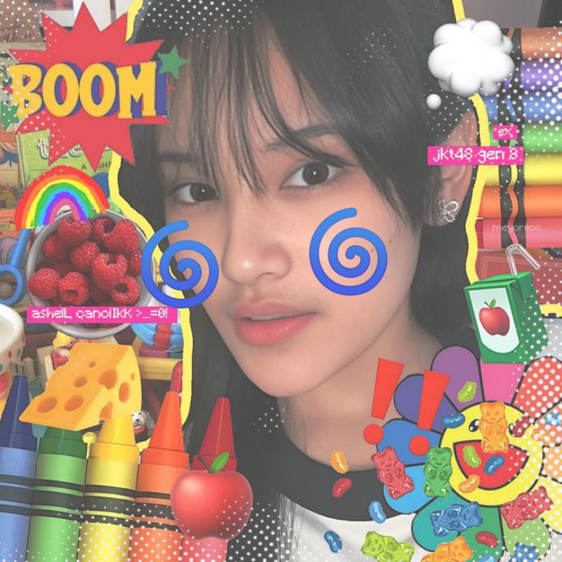 Paketan 5pc hologram jkt48