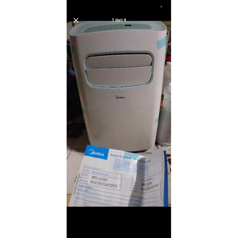 Ac Midea Portable 1 pk