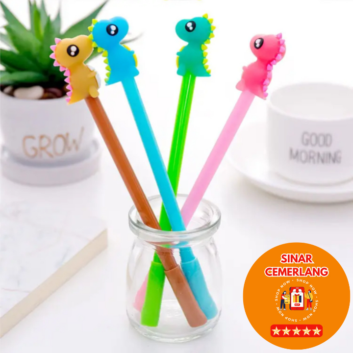 

SC Pena Karakter DINOSAURUS GEMOY 0.5mm/Pulpen Lucu DINO Alat Tulis Perlengkapan Sekolah Kantor/Ballpoint Lucu Murah