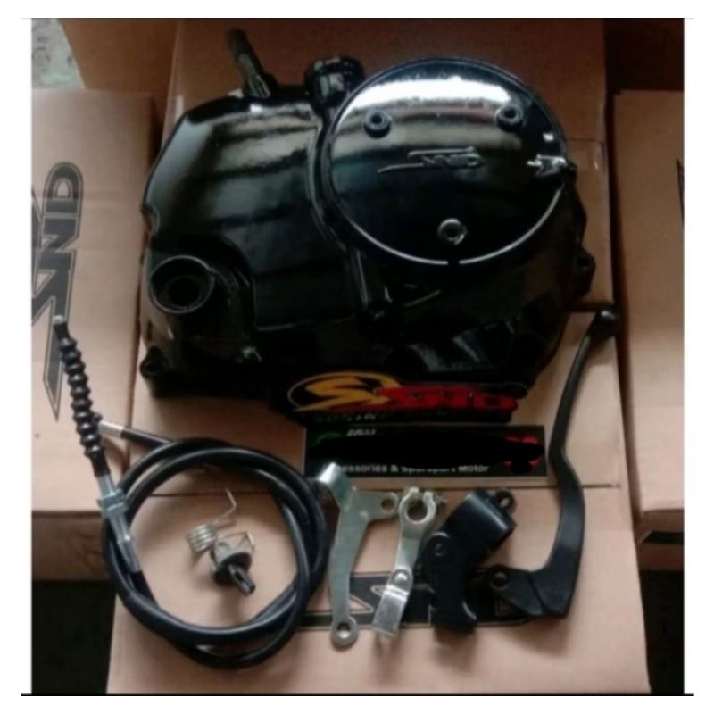 Blok kopling manual kharisma Supra x 125 Kirana HITAM merk SND