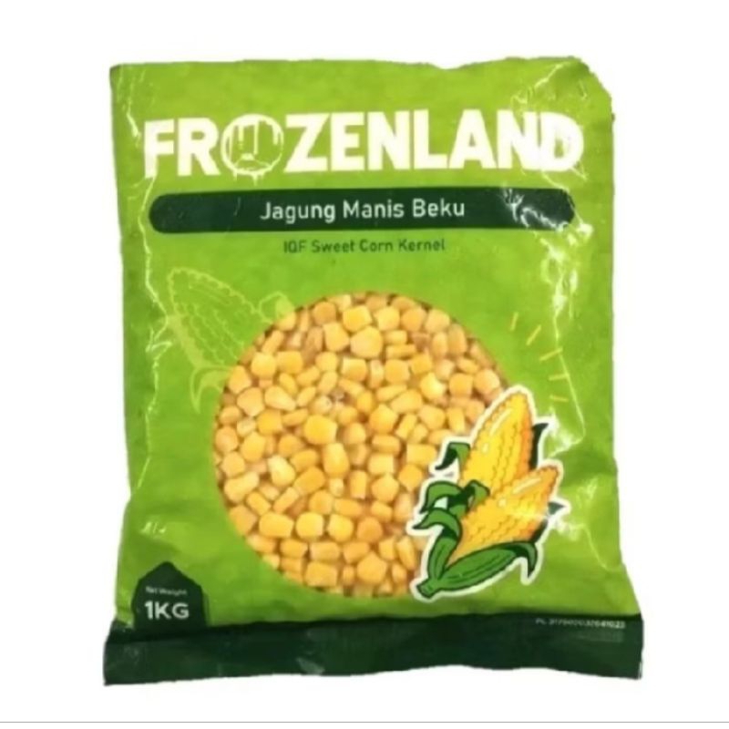 

JAGUNG MANIS BEKU FROZENLAND CORN KERNEL 1KG