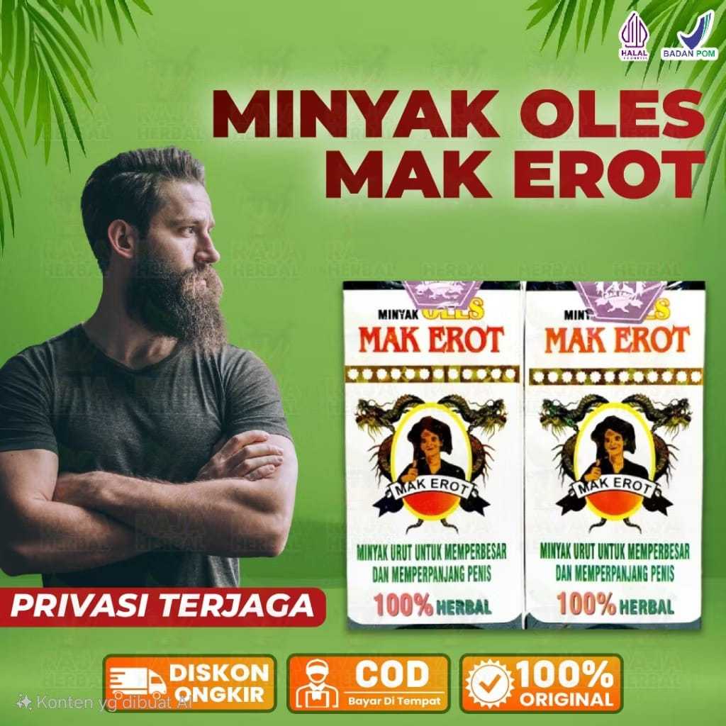 ORIGINAL MINYAK OLES HERBAL MAK EROT PALING AMPUH