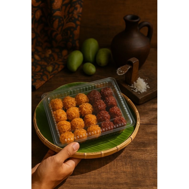 

Grubi Kremes ubi dan Gula Camilan tradisional dari ubi dan gula merah is 42/pcs