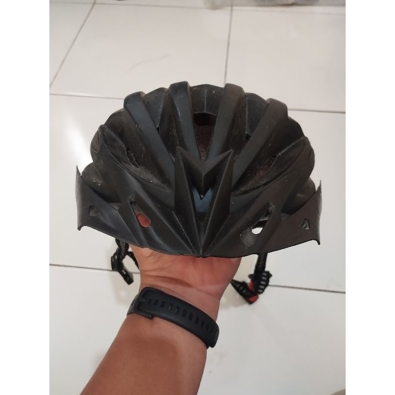 taffSport Helm sepeda LED