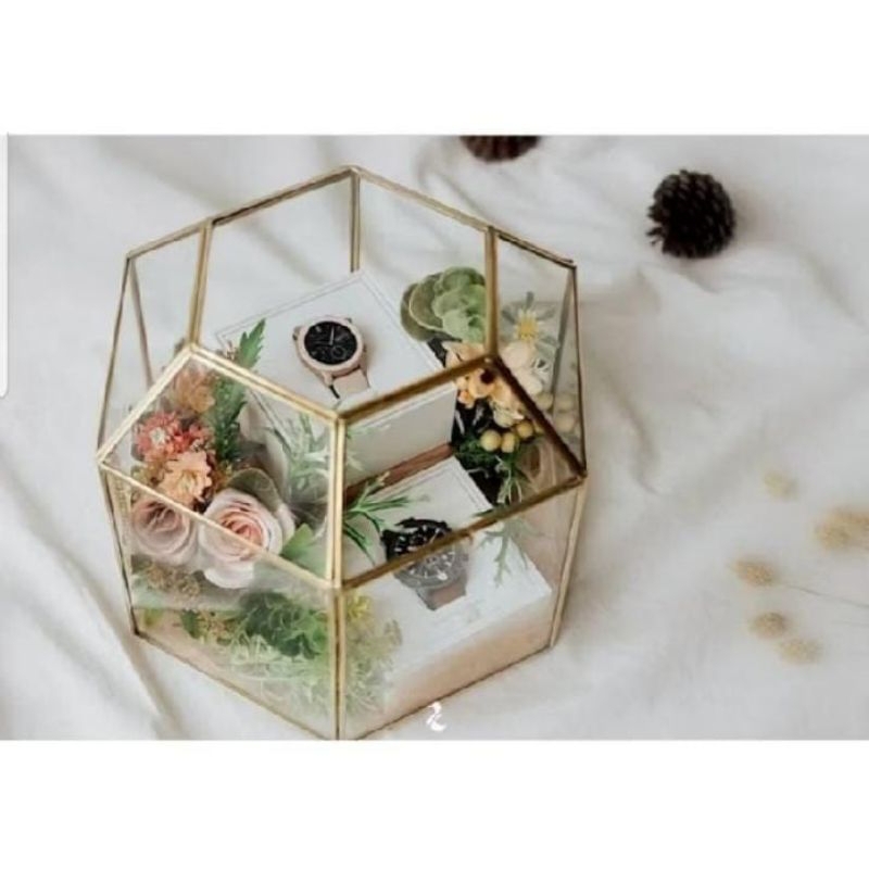 KOTAK SESERAHAN RUSTIC/ BOX HANTARAN/TERARIUM