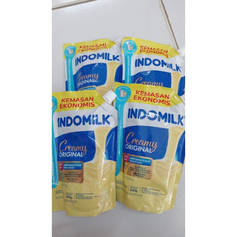 

indomilk kkm putih dan coklat 545g