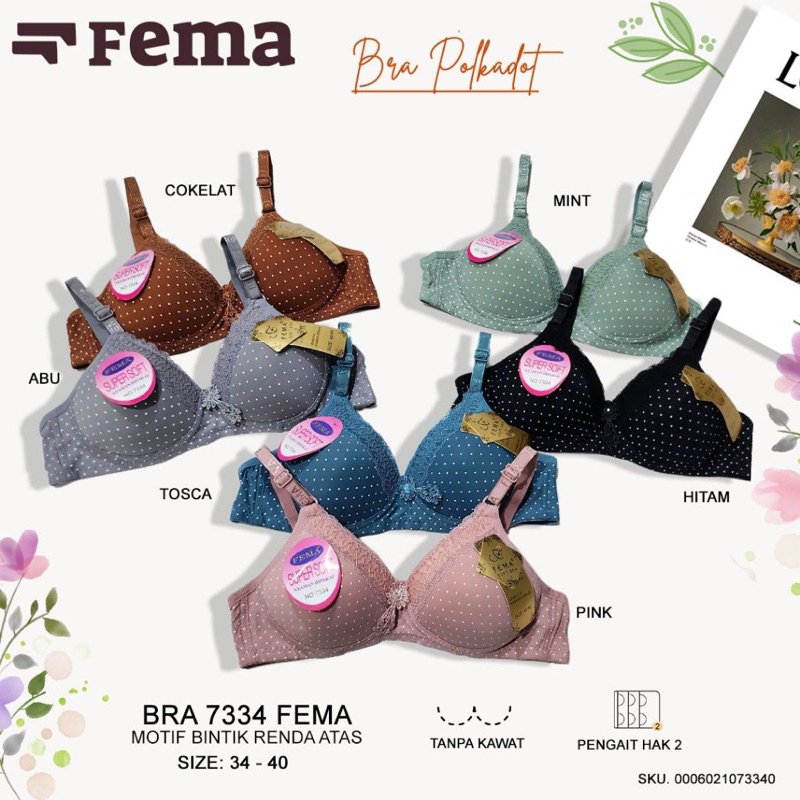 SOFT BRA FEMA 7334