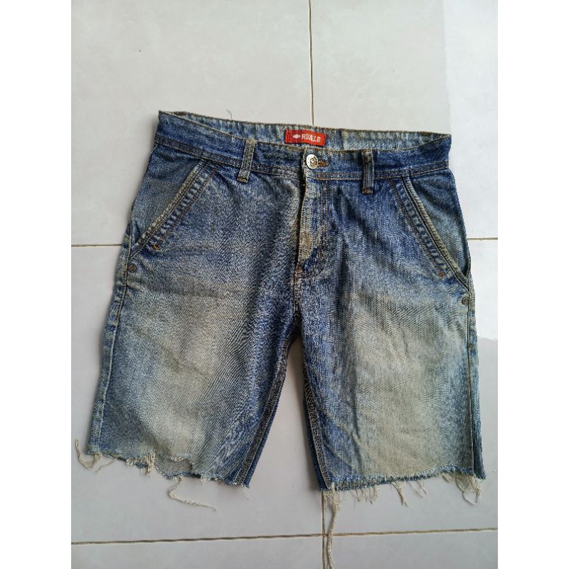 Celana Jeans Pendek Jorts ROXELD size 34/35