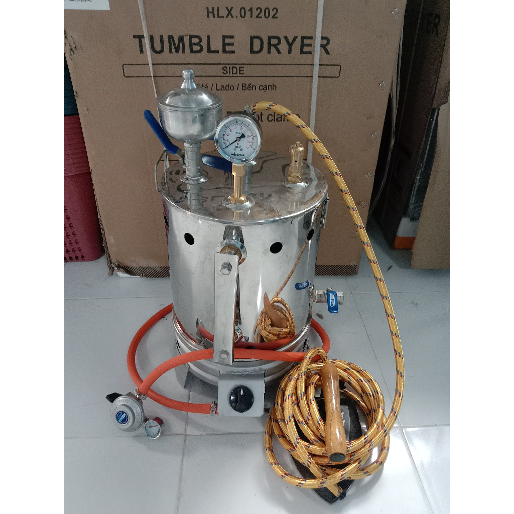 SETRIKA UAP GAS LAUNDRY BOILER 5 LITER